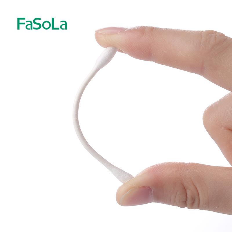 FaSoLa Double-Headed Cosmetic and Ear Cleaning Cotton Swabs