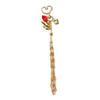 Fashion Metal Net Pocket Lipstick Bag Keychain Interchangeable Lip Balm Charm Fits Most Standard Lip Balm Lipstick Tubes