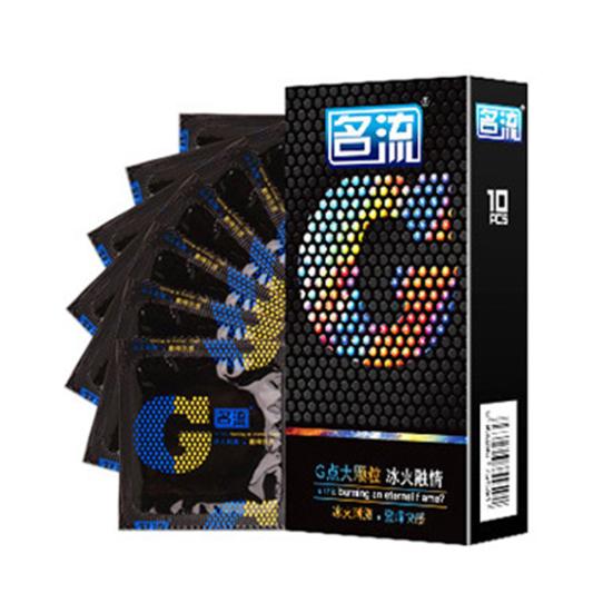 10Pcs Latex Condom Male Contraception Lubrication Penis Sleeve Adult Products