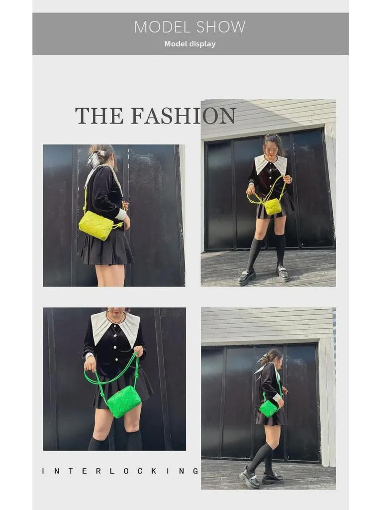 2024 Fashion Knot Hand-Woven Cowhide Crossbody Bag
