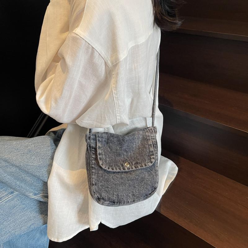 Denim Bag Women's Shoulder Bag Commuter Crossbody Bag