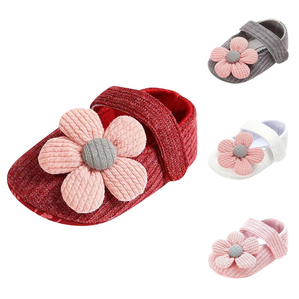 Autumn Flower Sports Shoes Anti-Slip Casual Walking Shoes