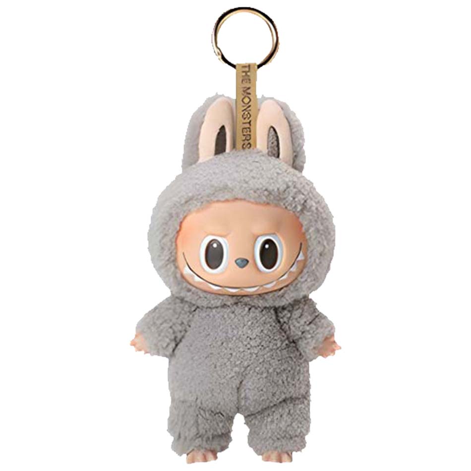 Mokoko Labubu The Monsters Vinyl Face Doll Heart-Moving Macaron Doll Blind Bag Hanging Pendant Christmas Birthday Gift Plush Keychain
