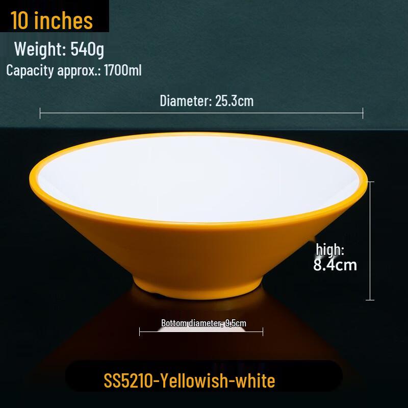 JINMEILI Melamine Ramen Bowl