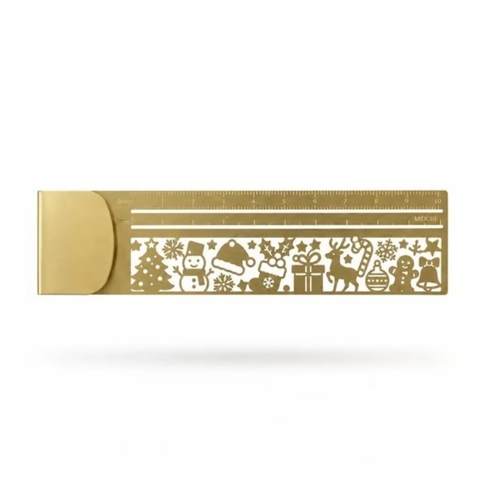 Brass Stencil Straight Ruler Cute Patterns Journal Decorative Ruler  Journal Scrapbook
