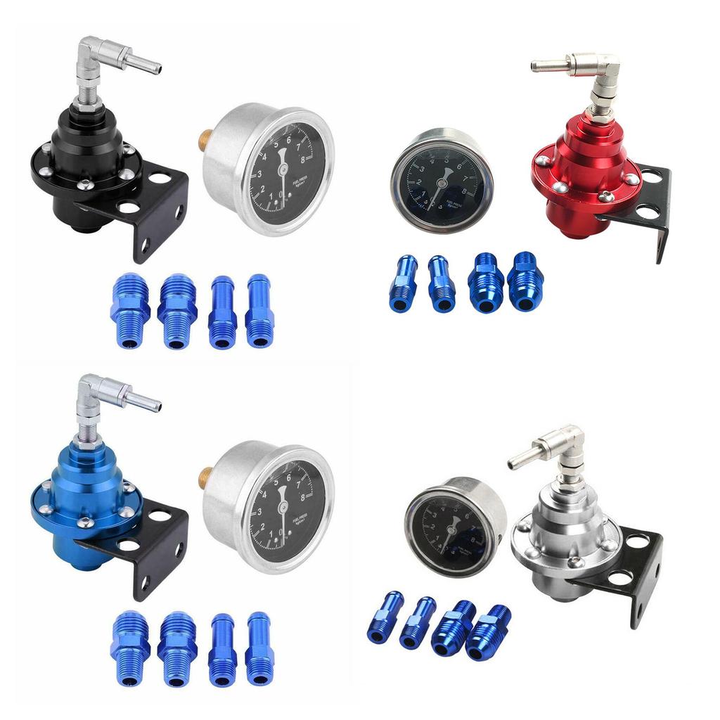 Fuel Control Valve Fuel Pressure Regulator Adjustable Aluminum Control Valve – buy at low ...