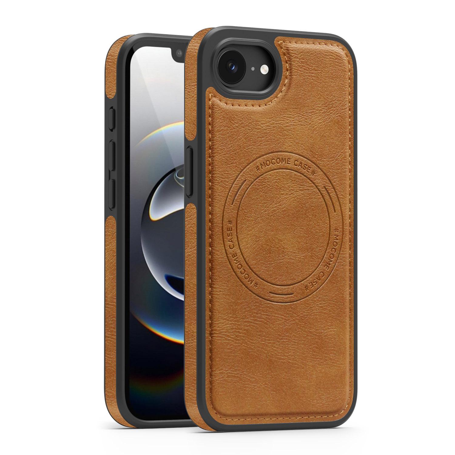 

Matte Soft Leather Case For iPhone 17E 16E 17 16 15 14 13 12 11 Pro Plus Max Magnetic Wireless Charging Shockproof cover iPhone17
