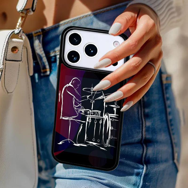 Musical Music Note Phone Case For iPhone 17 Air 14 15 13 12 Max Cover For Apple 16e 11 Pro Max Plus Coque