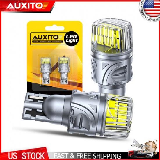 AUXITO LED Reverse Back Up Light Bulb 921 912 W16W T15 906 Ultra Bright 6000K