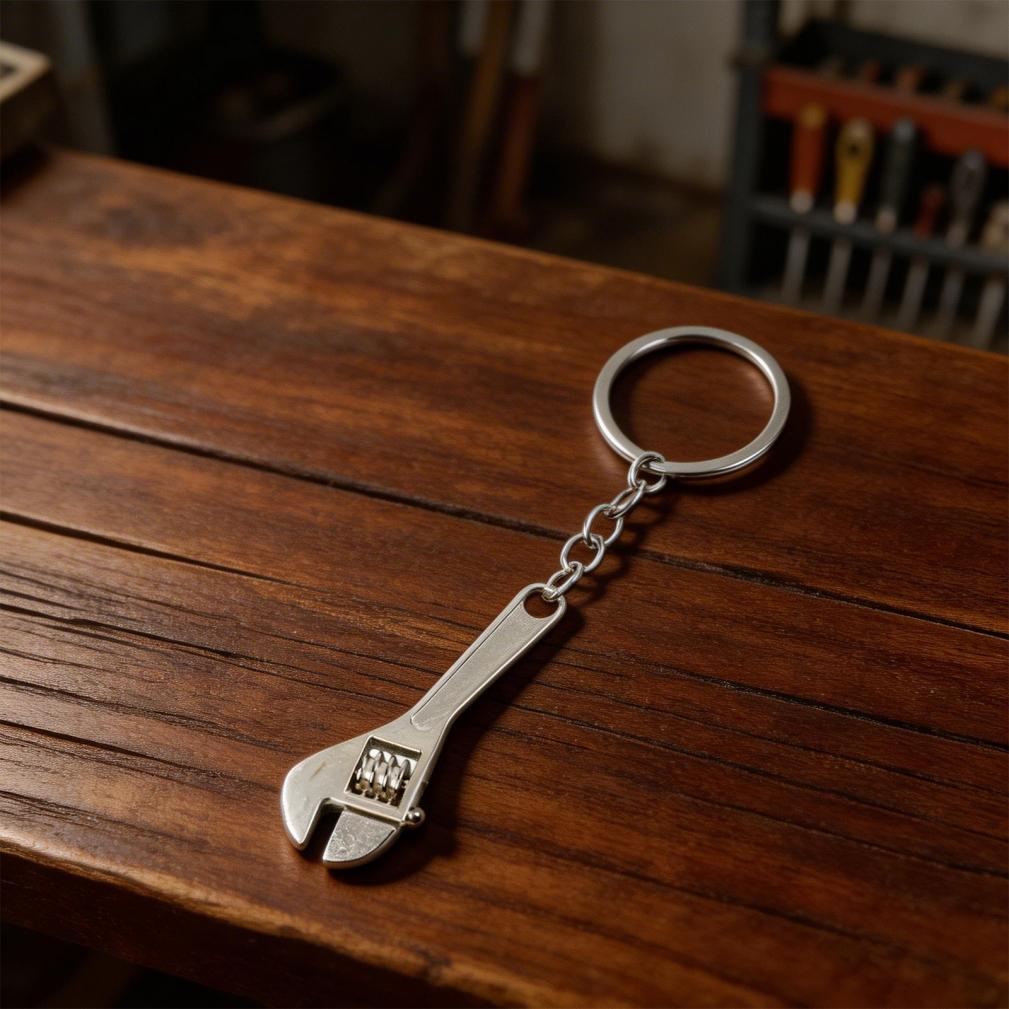 Wrench Spanner Key Chain Adjustable Wrench Attractive Appearance