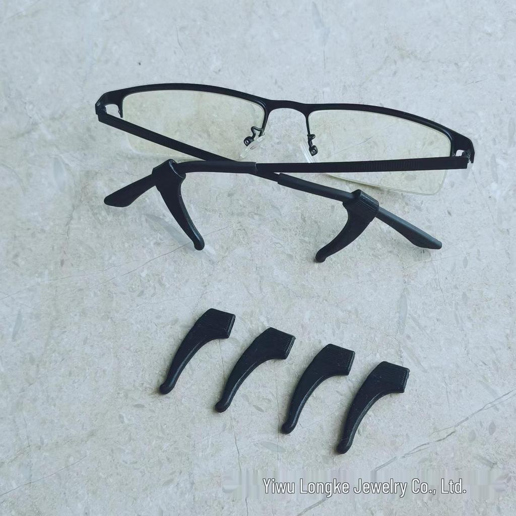 Soft Silicone Anti-Slip Eyeglass Temple Tips & Ear Hooks for Sport