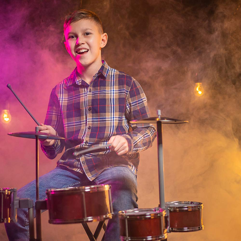 Fulfillingtime Snare Drum Percussion Instrument for Playtime Performances, Kids, and Beginners