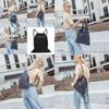 Borsa a Spalla in Ecopelle Trapuntata per l'Uso Quotidiano Casual