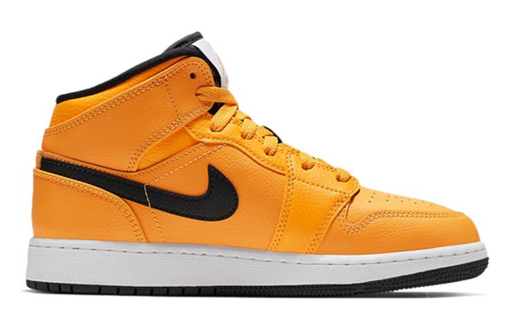 Jordan 1 Mid GS University Gold 554725-700