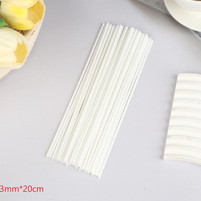 50Pcs/Pack Diffuser Sticks , Fragrance Refill Fibre Reed Thick Aromatherapy Diffuser Sticks For Diffuser Oils Home Decoration
