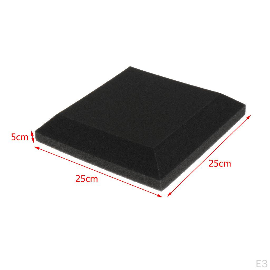Acoustic Foam Panel Wedge Soundproofing Wall Tiles Pads