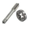 2 szt. Gwintownik HSS M11 X 1mm i Narzynka M11 X 1.0mm Gwint Metryczny Prawoskrętny Gwintownik Narzynka M934 Do Stali Nierdzewnej Żelaza Miedzi Do Cięcia Okrągłych
