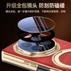 Applicable to Honor magicv6 mobile phone case magnetic suction rotating bracket honorV6 lens anti-drop smart window leather case