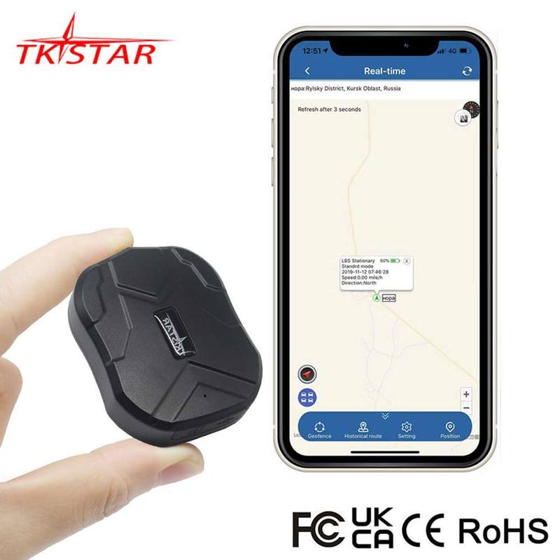 Localizzatore Auto Mini GPS Tracker Auto TK905Mini 1500mAh TKSTAR Localizzatore GPS Magnete Gratuito APP GPS Veicolo PK TK905 GF07