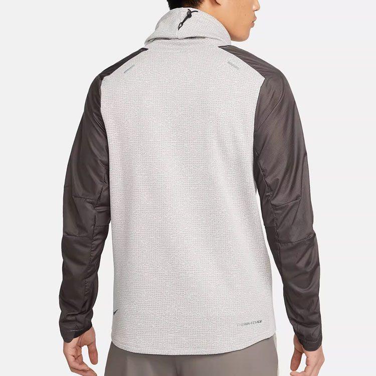 Nike THERMA FIT ADV T Shirts Men's Cave Stone Turtleneck Moderate Straight Fit DM4629-289
