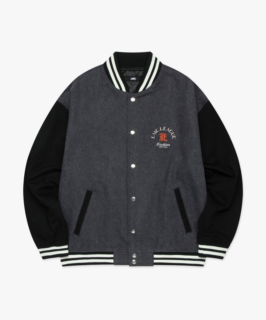 Lmc Denim Varsity Jacket Black