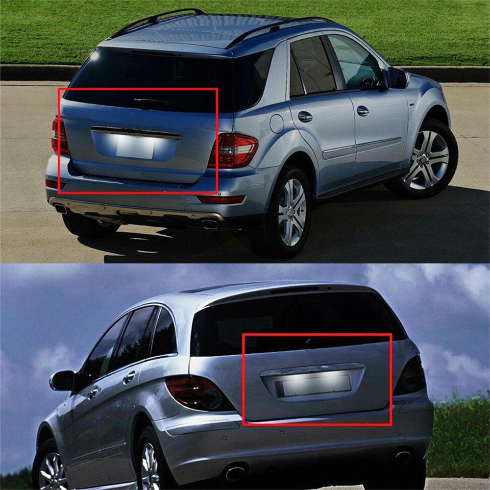 White LED License Plate Light Lamp Pair A2518200066 For Benz W164 W251 X164