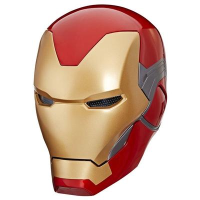 Capacete Eletrônico do Homem de Ferro, com Efeitos de Luz, Brinquedo de Cosplay Premium Colecionável para Adultos, Série Marvel Legends