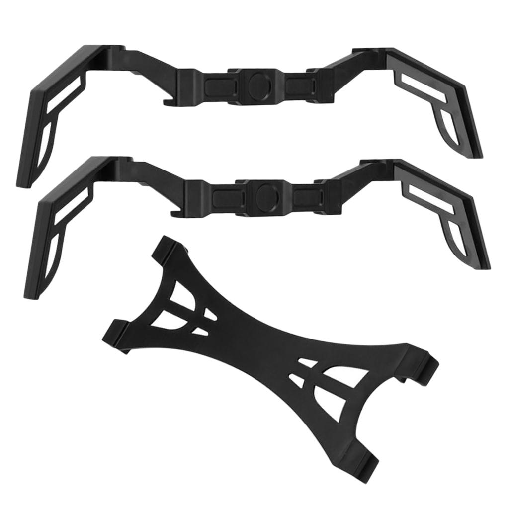 Landing Gear Skid and Camera Gimbal Guard for DIY Parts Accessory Black