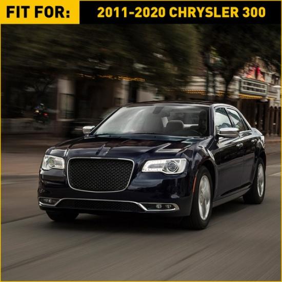 For CHRYSLER 2011- 300 Front Brackets Bumper Support Pair L&R Retainer Pair