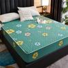 Waterproof Thicken Mattress Pad Protector Skin-Friendly Durable Fitted Sheet Bed Cover Latex Mat Cover 120x200 150x200 180x200