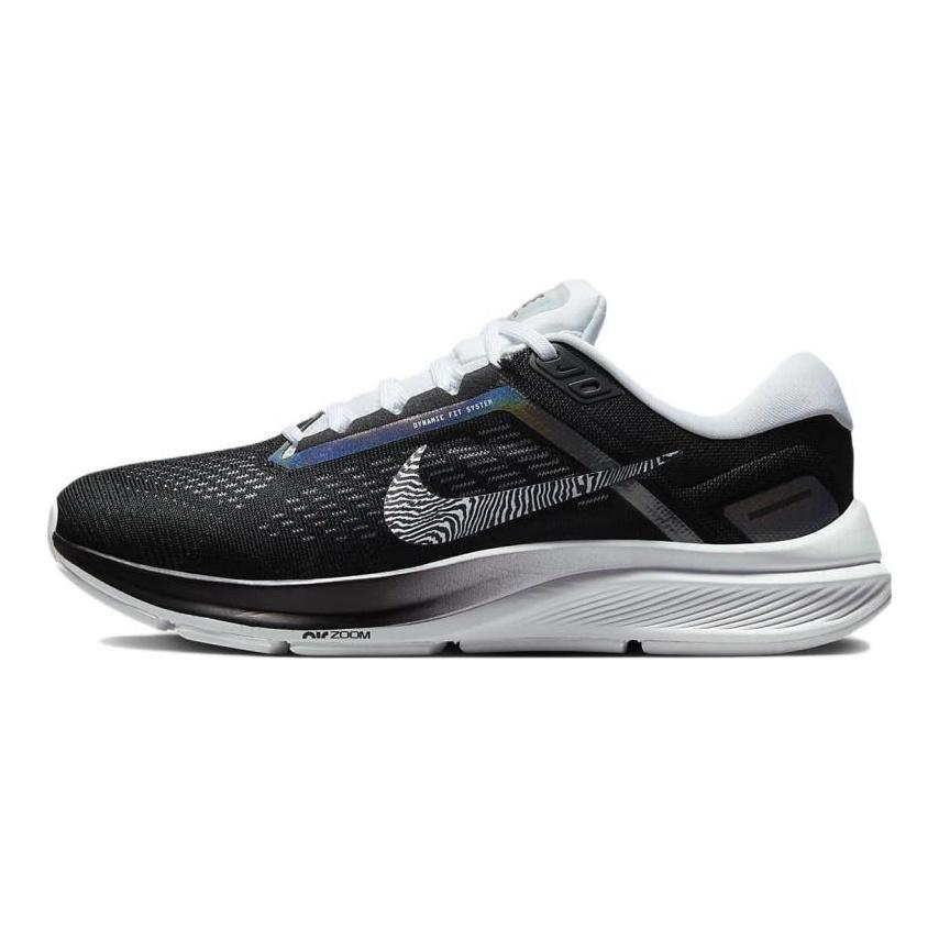 Nike Air Zoom Structure 24 'Black Zebra Iridescent' Women's Sneakers Casual DX9626-001