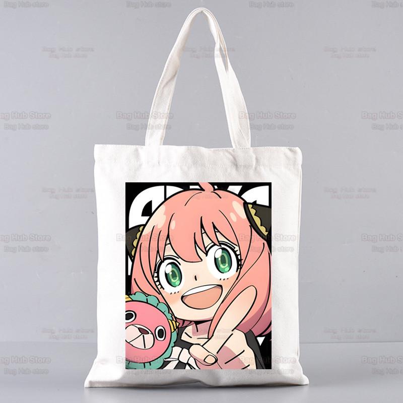 Spy X Family Harajuku Canvas Tote Bag