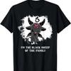 Metal Girl Metalhead Baby Baphomet Gothic Okkult Schwarzes Schaf T-Shirt
