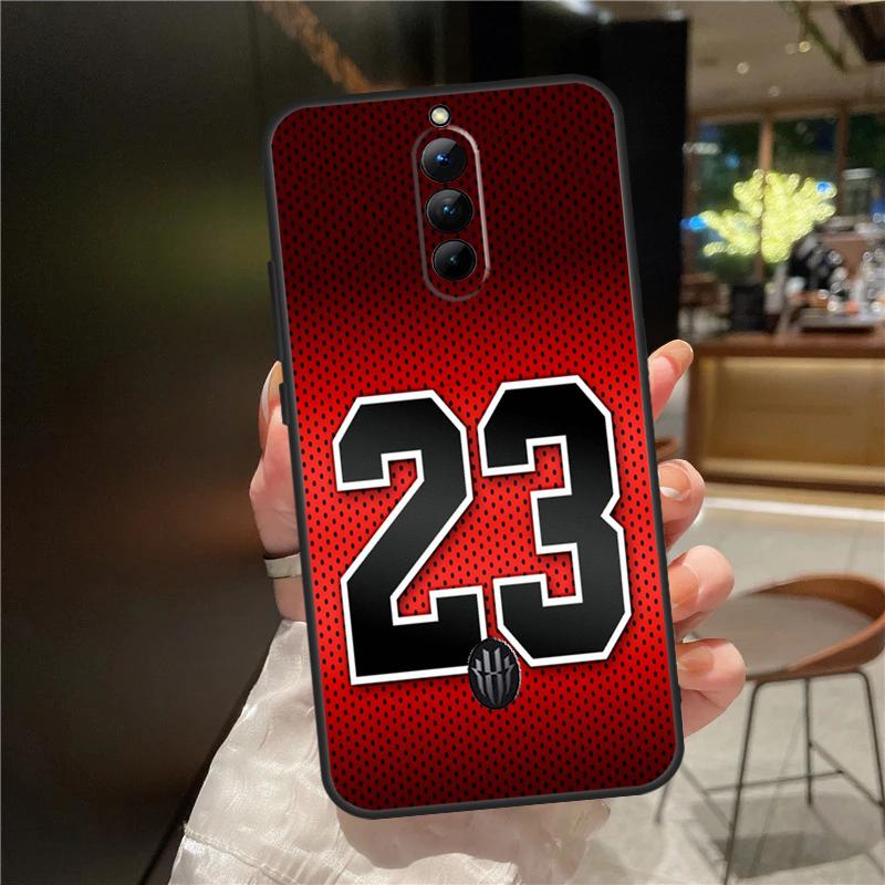 Basketball Number 23 Case For ZTE Nubia Red Magic 11 10 8 8S 9 9S 10S Pro Plus 6 7 6S 7S For RedMagic 10 Air Cover
