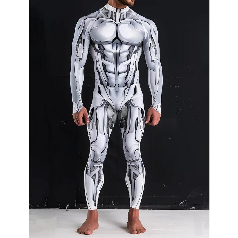 

3D цифровая печать сценические костюмы для взрослых Хэллоуин мероприятия карнавал тематическая вечеринка косплей костюм ролевые игры комбинезон XXXL