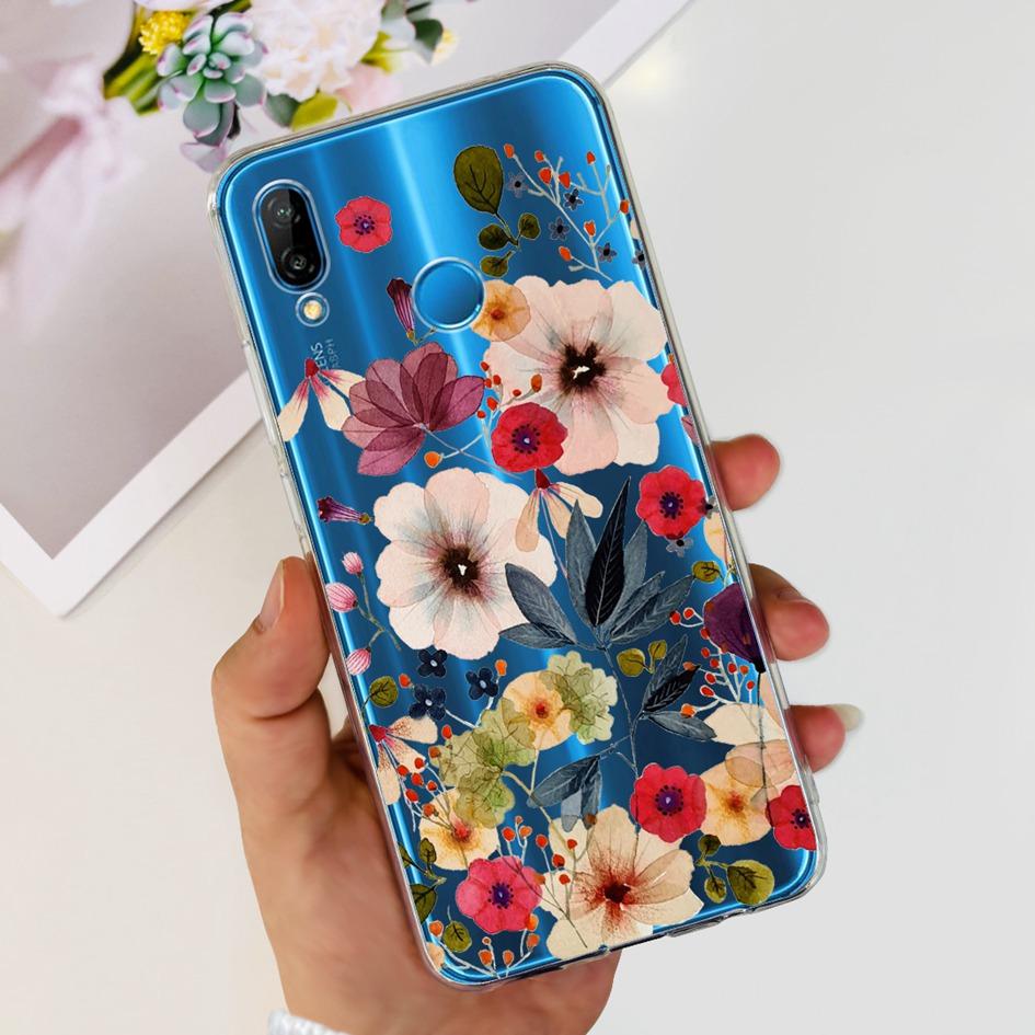 

Case For Huawei P20 Lite Cover Cute Astronaut Cartoon Slim Clear Soft Silicone Back Phone Cover For Huawei P20Lite ANE-LX2 Funda Huawei P20 Lite