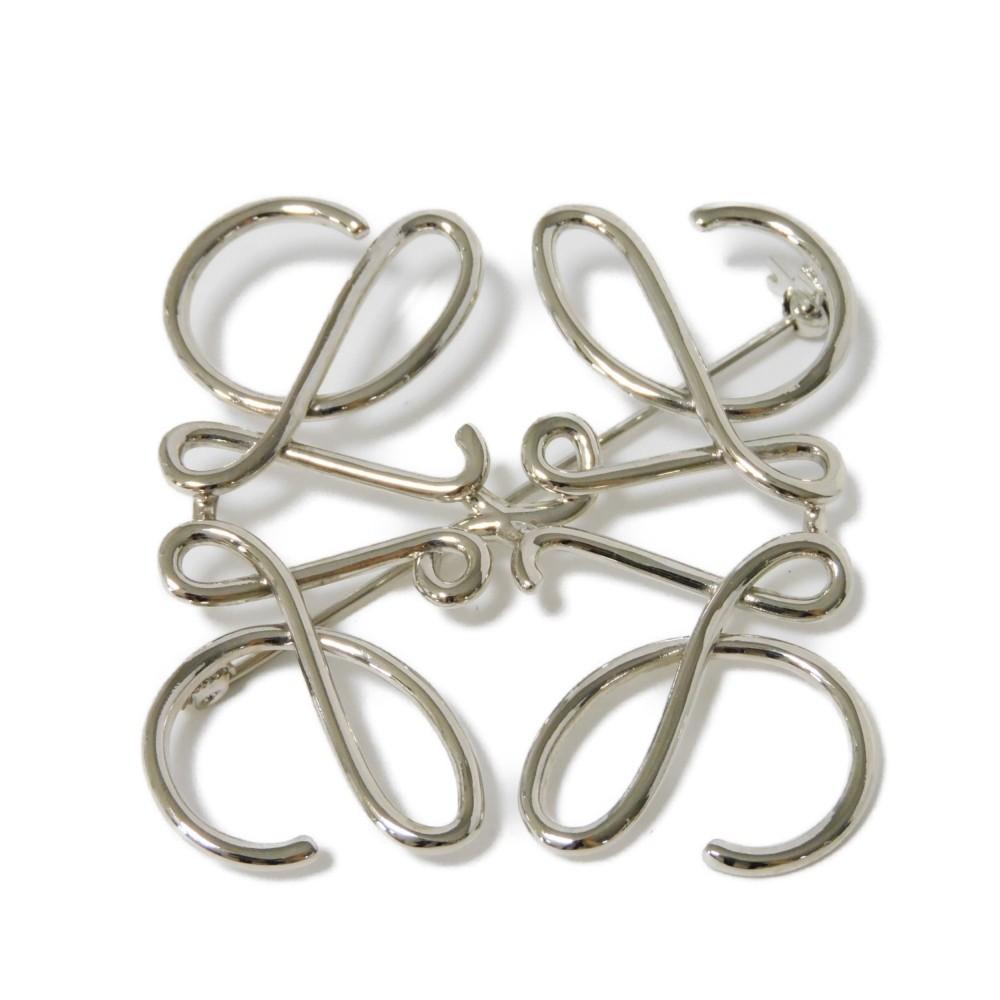 Used 12695 anagrams 111.25.020 7987 brass silver windmill rotating logo metal palladium unisex from Japan AUTHENTIC