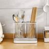Cutlery Holder Kitchen Countertop Drain Utensil Organizer Chopsticks, Knives, Forks, Spatulas, and Spoons Holder
