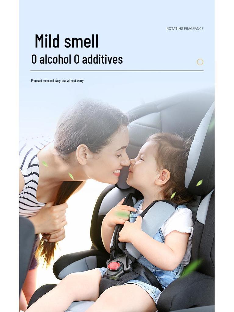 Intelligent Rotating Solar Car Aroma Ornamen: Long-lasting Deodorizing Alloy