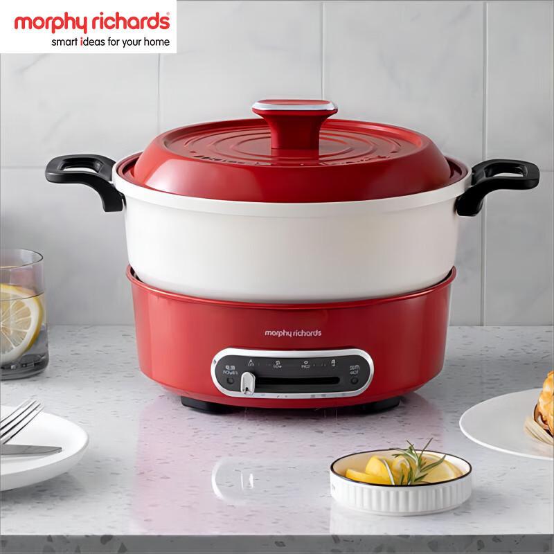 Morphyrichards 3L Multi-function Electric Hot Pot CN plug (adapter included)