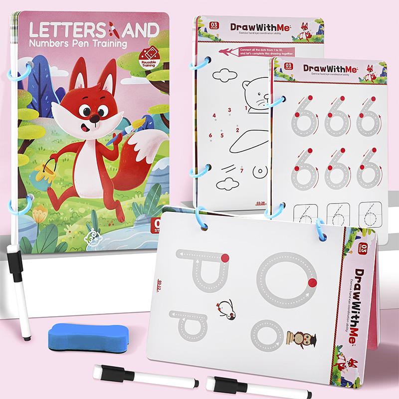 

Детская карточка для тренировки контроля ручки для детской концентрации 3-6 лет Тренировка способности к логическому мышлению Развивающие игрушки