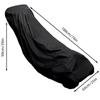 Waterproof Lawn Mower Cover UV-Resistant Trimmer Cover Heavy-duty Mower Cover  Snow Blower