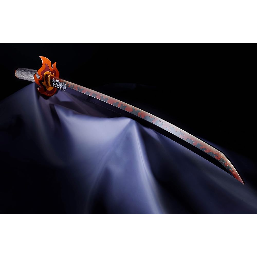 Tamashi Nations Bandai Spirits Demon Slayer Nichirin Sword Kyojuro Rengoku Collectible Prop Replica