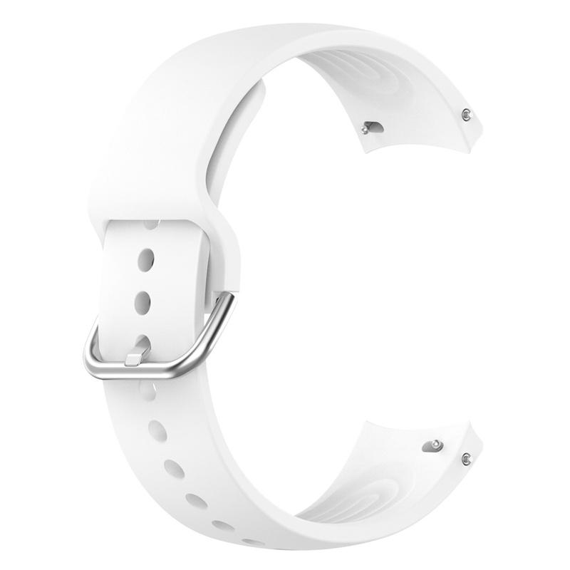 

22mm Arc-shaped Watchband for Xiaomi Watch S2/S1/S1 Pro,Adjustable Silicone Wrist Strap with Metal Buckle Black