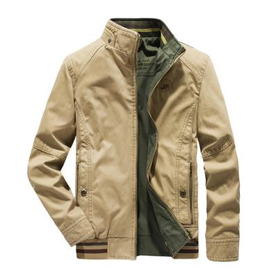 Men's Clothing Casual Jacket Jacket Spring and Autumn Middle-aged and Elderly Tooling Jacket Dad Clothing