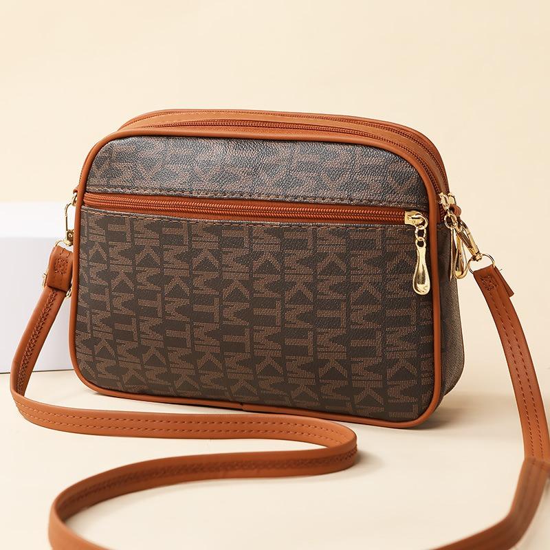 Camera Bag Printed Women's Bag New Letter Fashionable Versatile Shoulder Messenger Bag Large Capacity Small Square Bag Women
