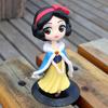 Disney Q Posket Jasmine Princess Snow White Belle Ariel Cinderella Anna Elsa Mulan Tinkerbell Cake Topper Children Gift