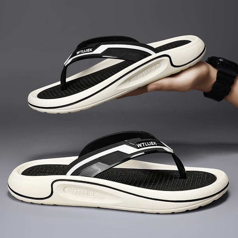 2024 Does Not Slip Non-slip Army Green Shoes Slippers Platform Sandals For Men Funny Flip Flops Sneakers Sport