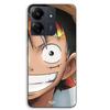 Phone Case - MANIACASE - Xiaomi Redmi 13C 4G - TPU Silicone - Monkey D. Luffy (One Piece) - Black
