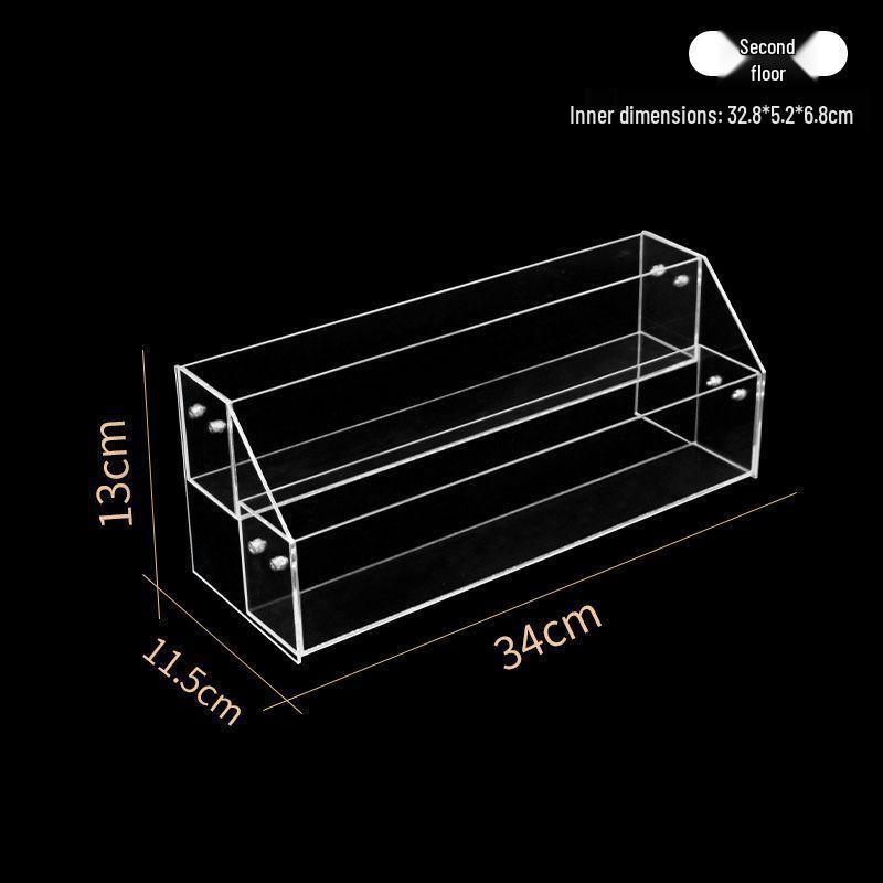 Многоярусная акриловая подставка для дисплея для чехлов для телефонов, поздравительных открыток, цифровых аксессуаров и пластинок